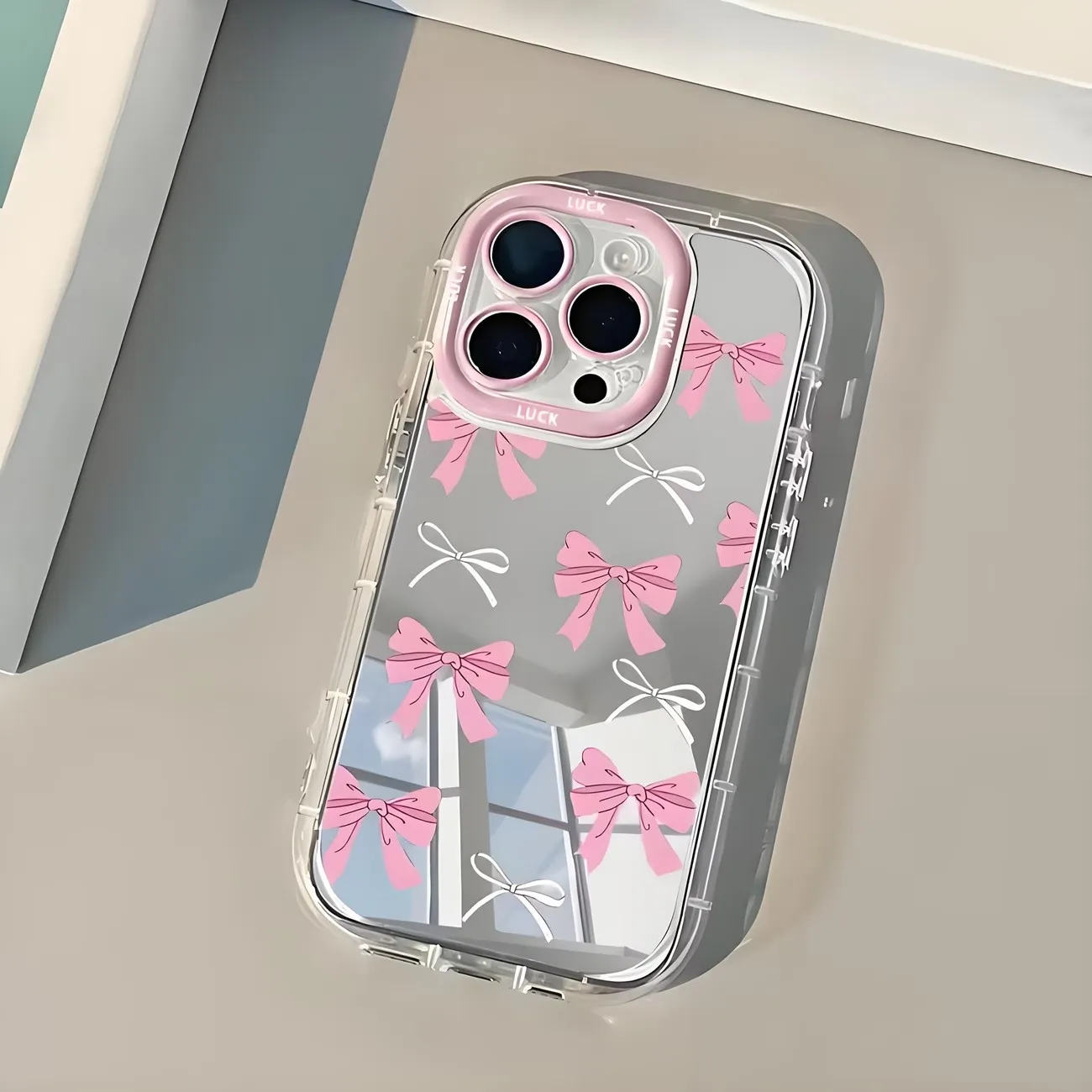 Simple Blue Pink Bow Girl Cute - Phone Cases For Girls ulasan dan harga