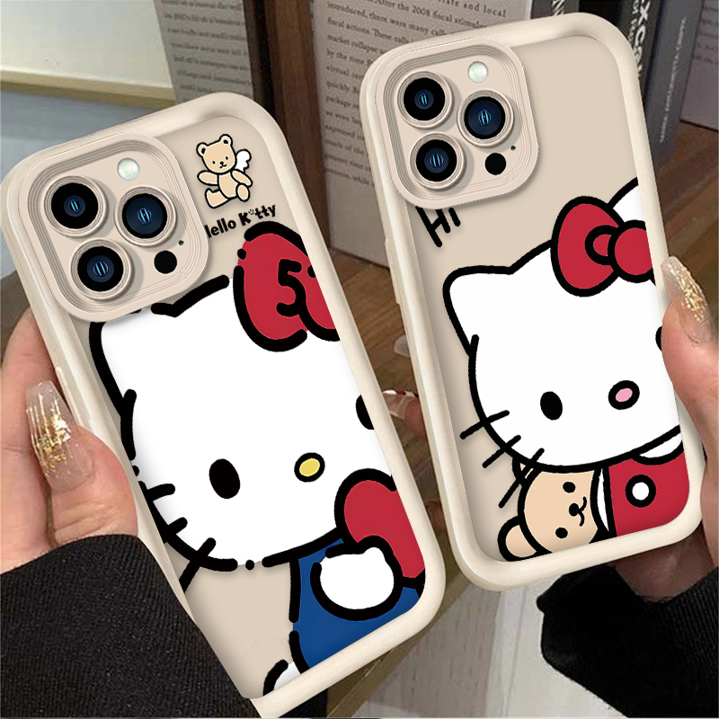 Cute Cartoon Hello Kitty Phone - Phone Cases Hello Kitty ulasan dan harga