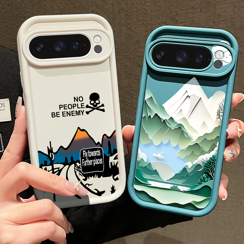 Mountain Road Patterned Phone  - Phone Cases Google Pixel 10 Pro ulasan dan harga
