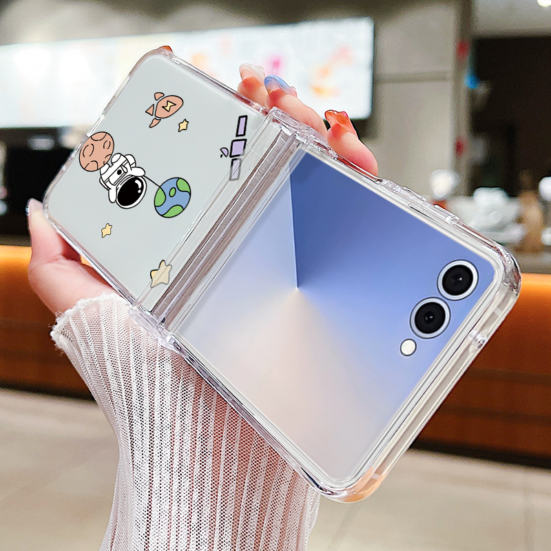 Astronauts Pattern Folding Pho - Phone Cases Hard ulasan dan harga
