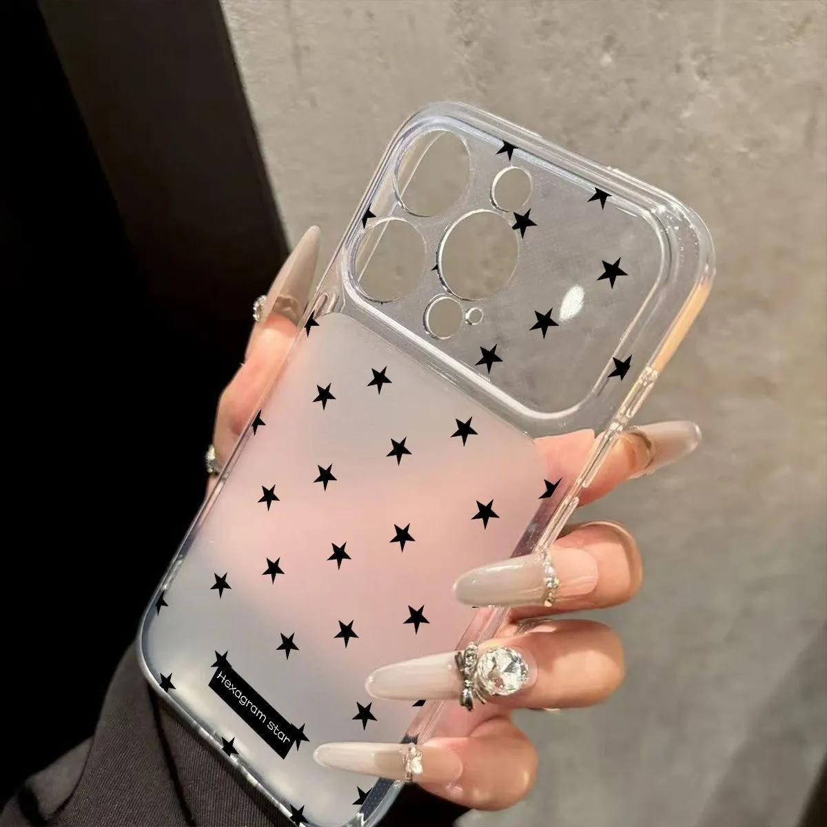 Full Screen Black Stars Niche  - Phone Cases For Girls ulasan dan harga