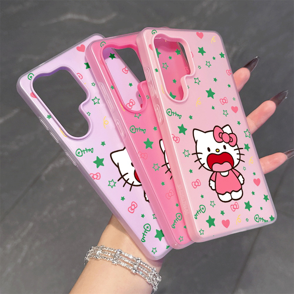 Funny Open Mouth Hello Kitty P - Phone Cases Hello Kitty ulasan dan harga