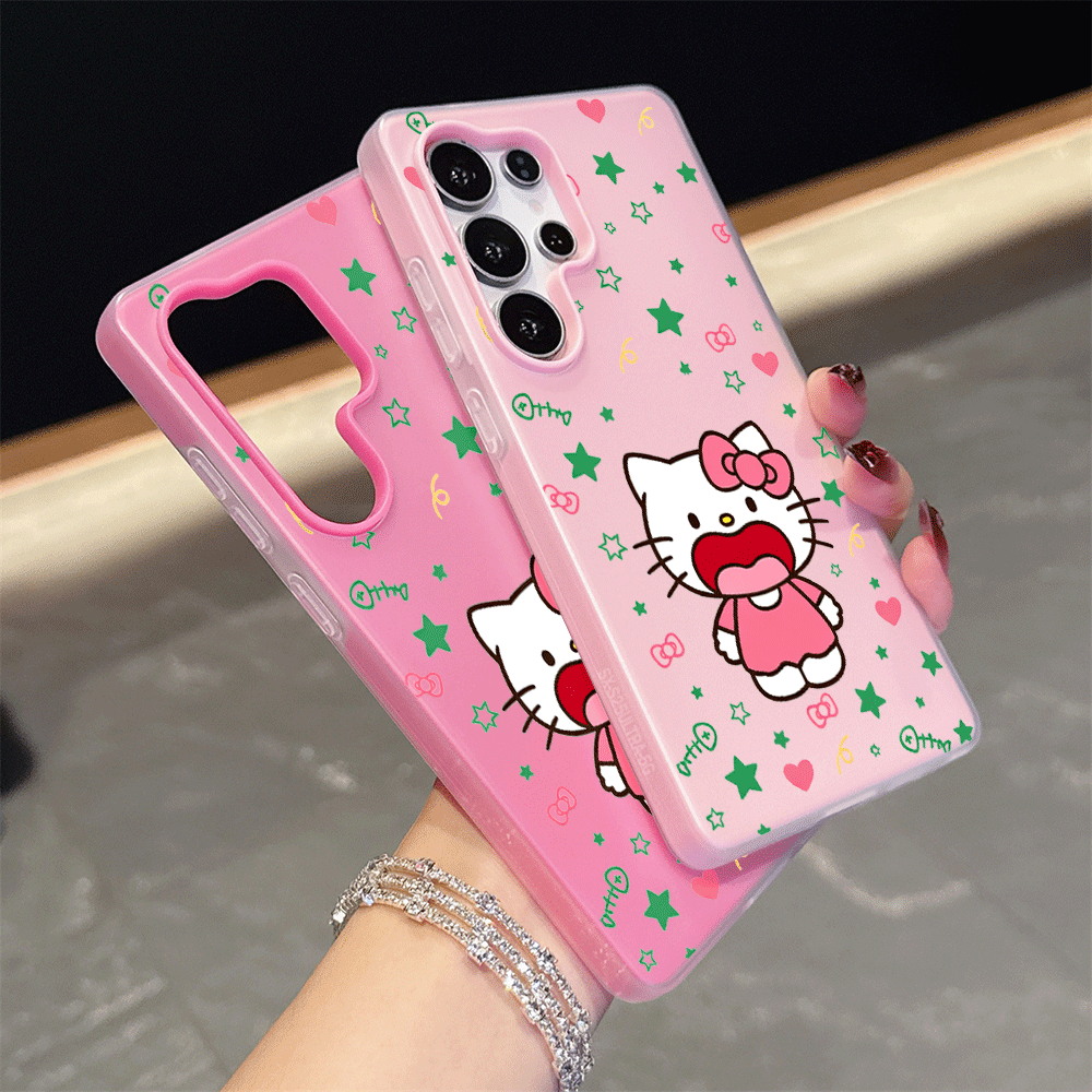 Funny Open Mouth Hello Kitty P - Phone Cases Hello Kitty ulasan dan harga