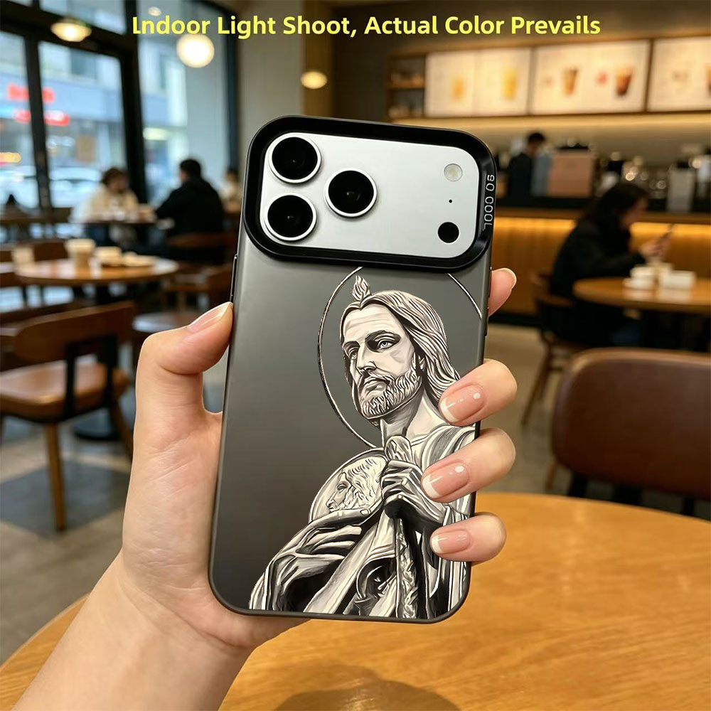 San Judas Tadeo Pattern Design - Phone Cases For Iphone 16 ulasan dan harga
