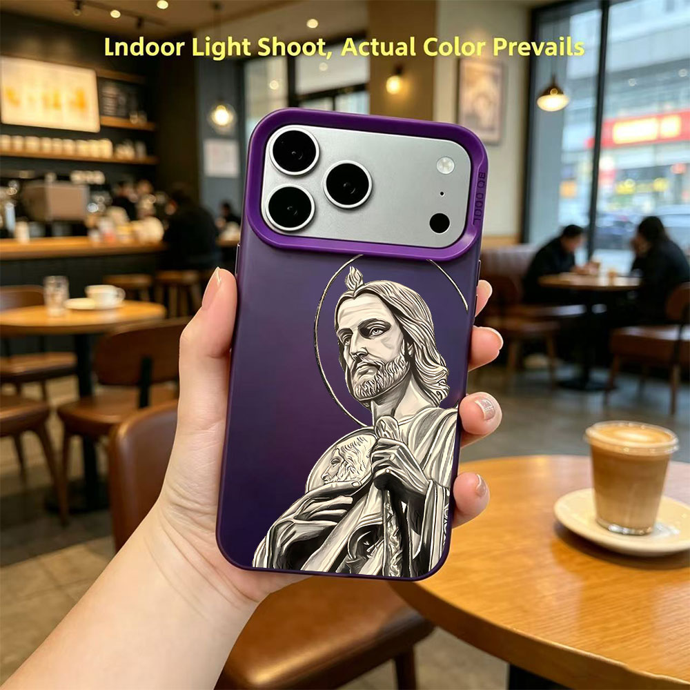 San Judas Tadeo Pattern Design - Phone Cases For Iphone 16 ulasan dan harga