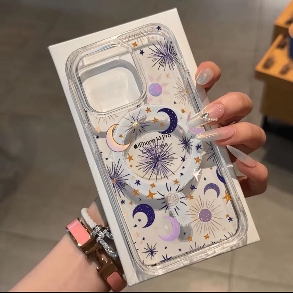 Romantic Sun Moon Stars Phone  - Phone Cases For Iphone 16 ulasan dan harga