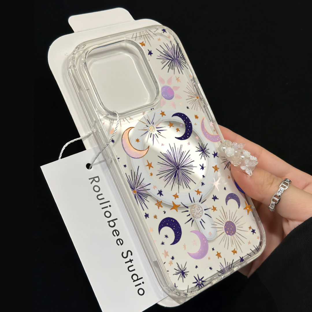 Romantic Sun Moon Stars Phone  - Phone Cases For Iphone 16 ulasan dan harga