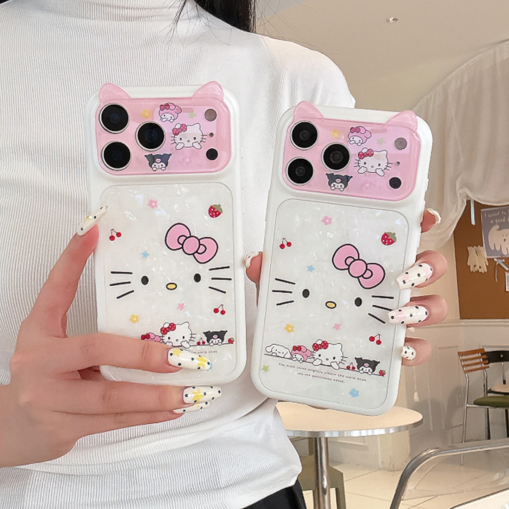 3D Stereoscopic Cute Cartoon S - Phone Cases Hello Kitty ulasan dan harga