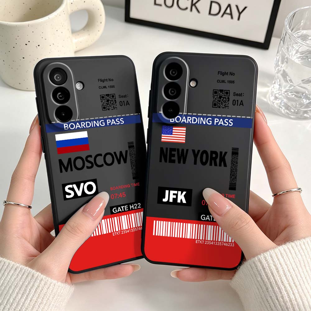 Travel Ticket New York Moscow  - Phone Cases York ulasan dan harga