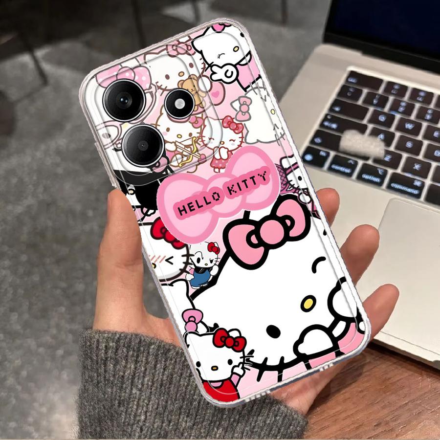 Cartoon Hello K-Kittys Clear P - Phone Cases Hello Kitty ulasan dan harga