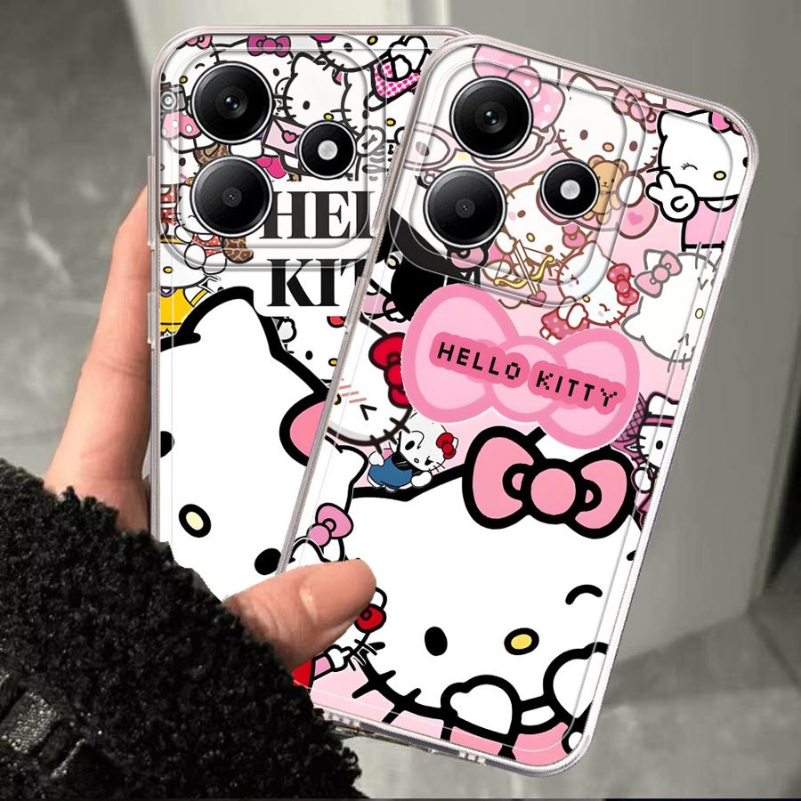 Cartoon Hello K-Kittys Clear P - Phone Cases Hello Kitty ulasan dan harga