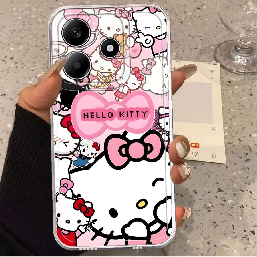 Cartoon Hello K-Kittys Clear P - Phone Cases Hello Kitty ulasan dan harga