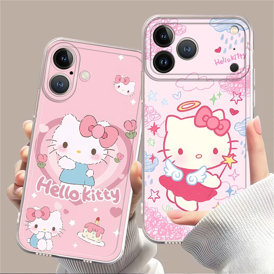 Pink Angel Hello Kitty Kuromi  - Phone Cases Hello Kitty ulasan dan harga