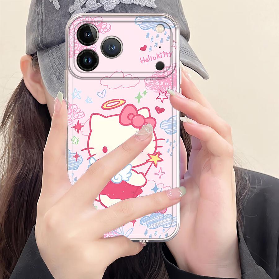 Pink Angel Hello Kitty Kuromi  - Phone Cases Hello Kitty ulasan dan harga