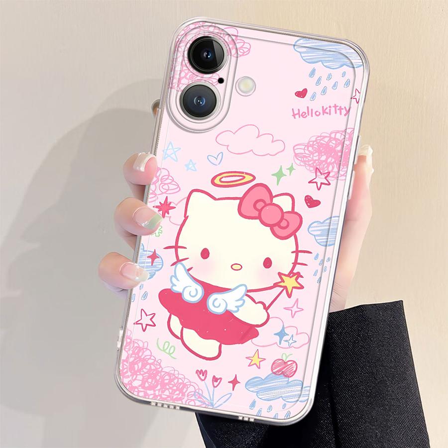 Pink Angel Hello Kitty Kuromi  - Phone Cases Hello Kitty ulasan dan harga