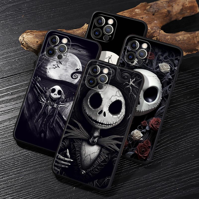 Jack Skellington Black Art Dis - Phone Cases Iphone 15 Pro Max ulasan dan harga