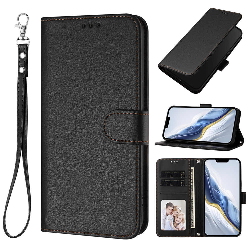 Solid Color Wallet Leather Fli - Phone Cases Moto G 2025 ulasan dan harga