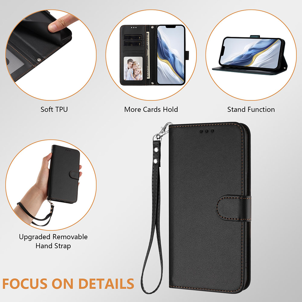 Solid Color Wallet Leather Fli - Phone Cases Moto G 2025 ulasan dan harga