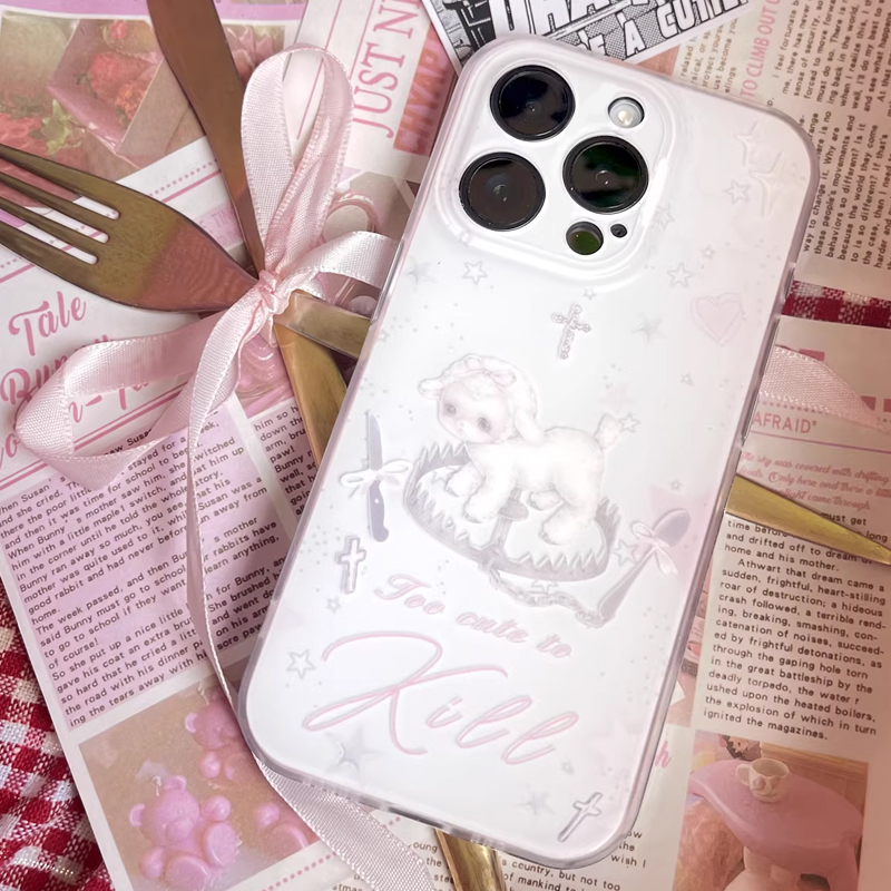 Y2k Korean INS Creative Cute P - Phone Cases For Girls ulasan dan harga