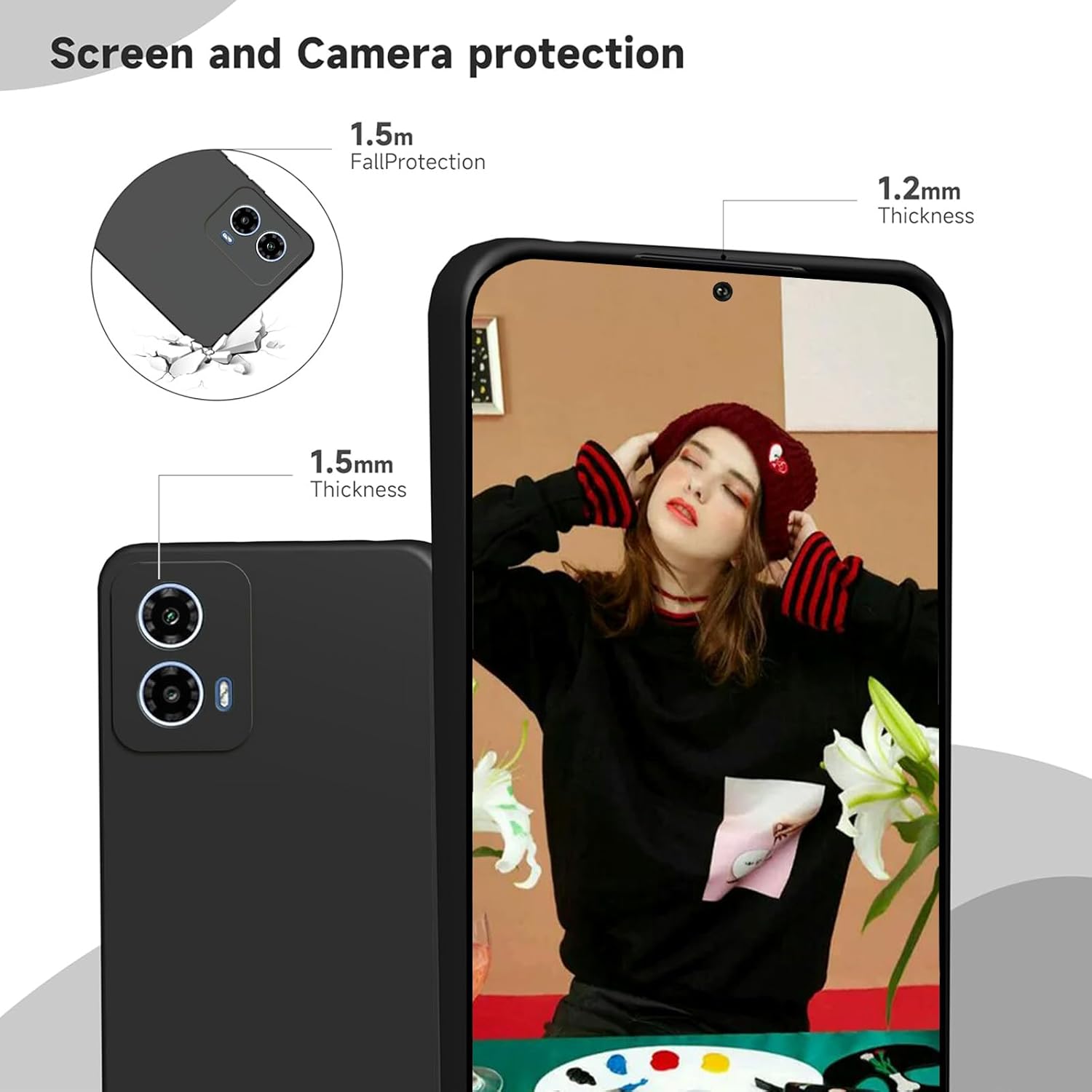 Liquid Silicone TPU Case For M - Phone Cases Moto G 2025 ulasan dan harga