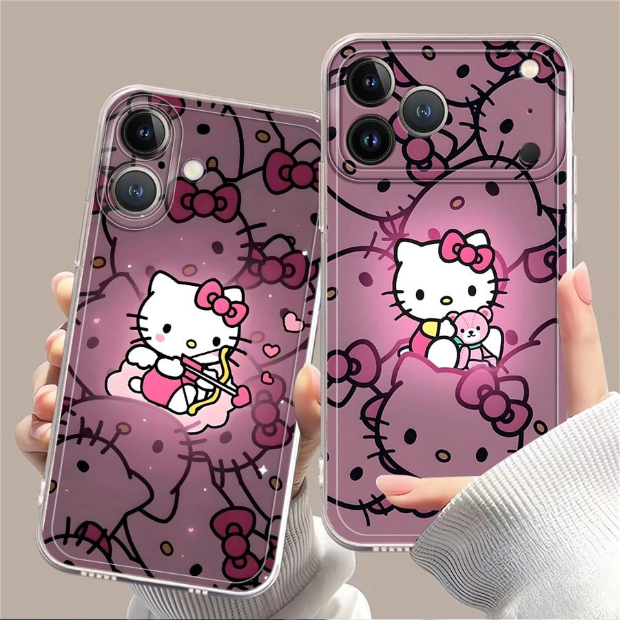 Sanrio Hello Kitty Clear Soft  - Phone Cases Hello Kitty ulasan dan harga