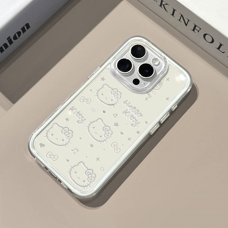 Cute Hollow out Hello Kitty So - Phone Cases Hello Kitty ulasan dan harga