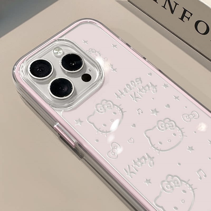 Cute Hollow out Hello Kitty So - Phone Cases Hello Kitty ulasan dan harga