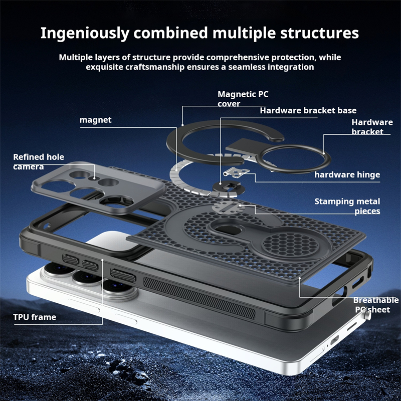 360° Ring Bracket Heat Dissipa - Heat Dissipation Case ulasan dan harga