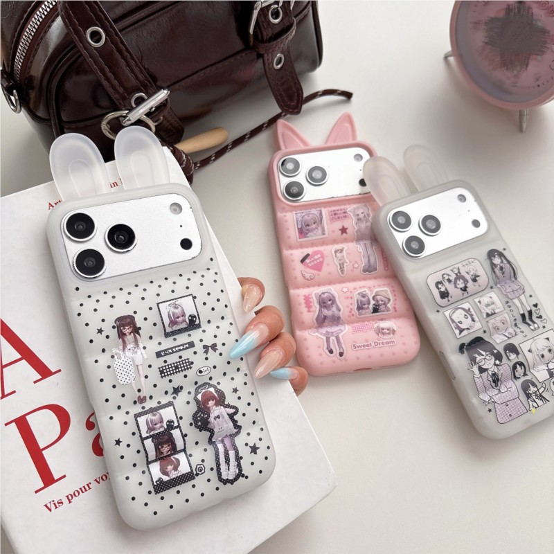 Japanese Y2K Cute Bunny Ear Ph - Phone Cases For Girls ulasan dan harga