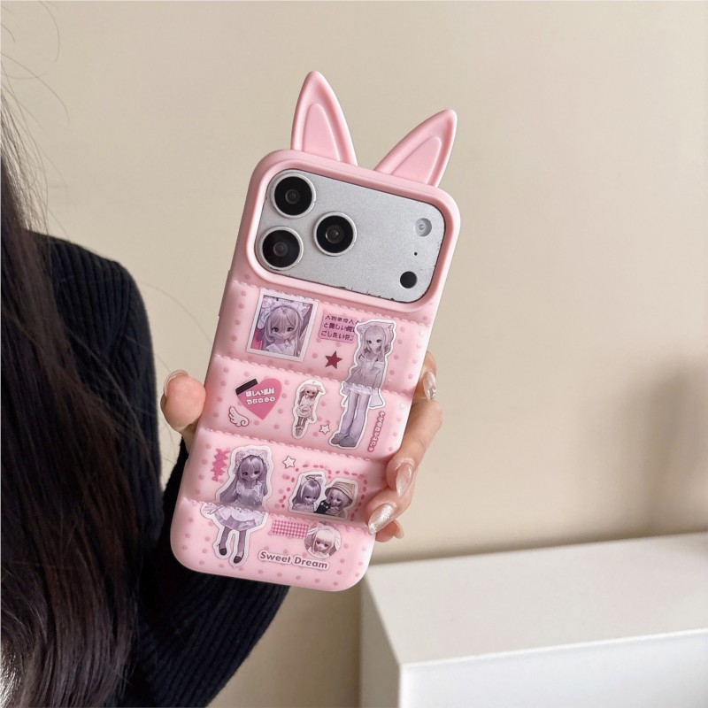 Japanese Y2K Cute Bunny Ear Ph - Phone Cases For Girls ulasan dan harga